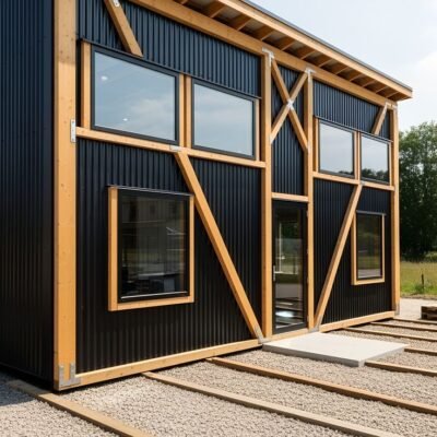 15 Shipping Container Workshops Explored (3) 20ft / 40ft Workshop Container – Mobile & Secure Workspaces