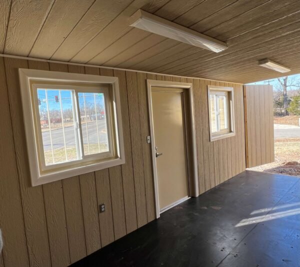 20FT Office Container – Mobile Site Office with Insulation, Windows, Electrical & Secure Doors
