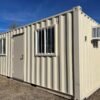 20FT Office Container – Mobile Site Office with Insulation, Windows, Electrical & Secure Doors
