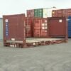 20ft / 40ft Flat Rack Shipping Container – Heavy & Oversized Cargo Solution