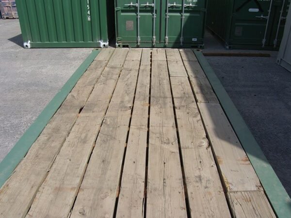 20ft / 40ft Flat Rack Shipping Container – Heavy & Oversized Cargo Solution