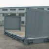 20ft / 40ft Flat Rack Shipping Container – Heavy & Oversized Cargo Solution