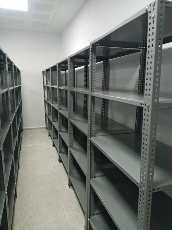 RAK BESI SIKU LUBANG SUSUN TIPE AZ-50 (12 Tipe Ukuran) Container Shelving & Racking Systems – Maximize Storage Capacity