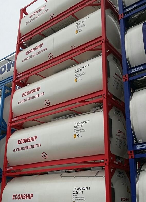 Tank Containers (ISO Tanks) – Safe Bulk Liquid Transport Solution