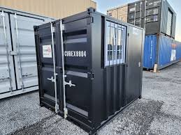 images (24) 8ft Shipping Container – Compact & Secure Storage Solution