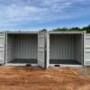 white-side-opening-gallery1 20FT Side Opening White Shipping Container – Full Side Access & Premium Finish